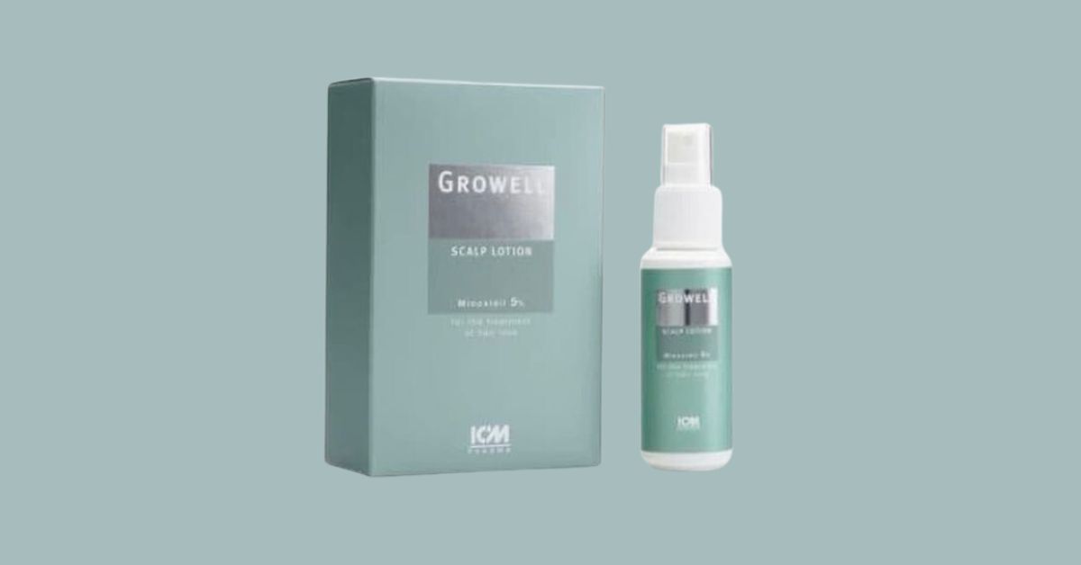 ICM Growell 5% Scalp Lotion