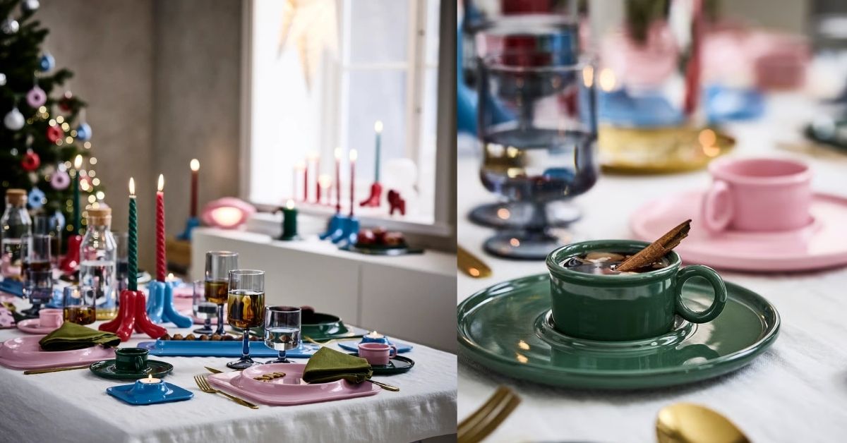 IKEA – Whimsical Christmas Dinner Decor by Designer Gustaf Westman