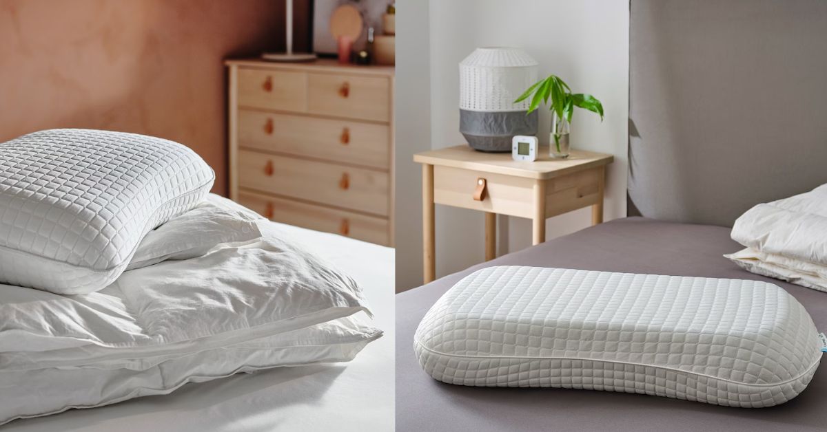 Ikea Ergonomic Pillow - Back and Side Sleepers Rejoice