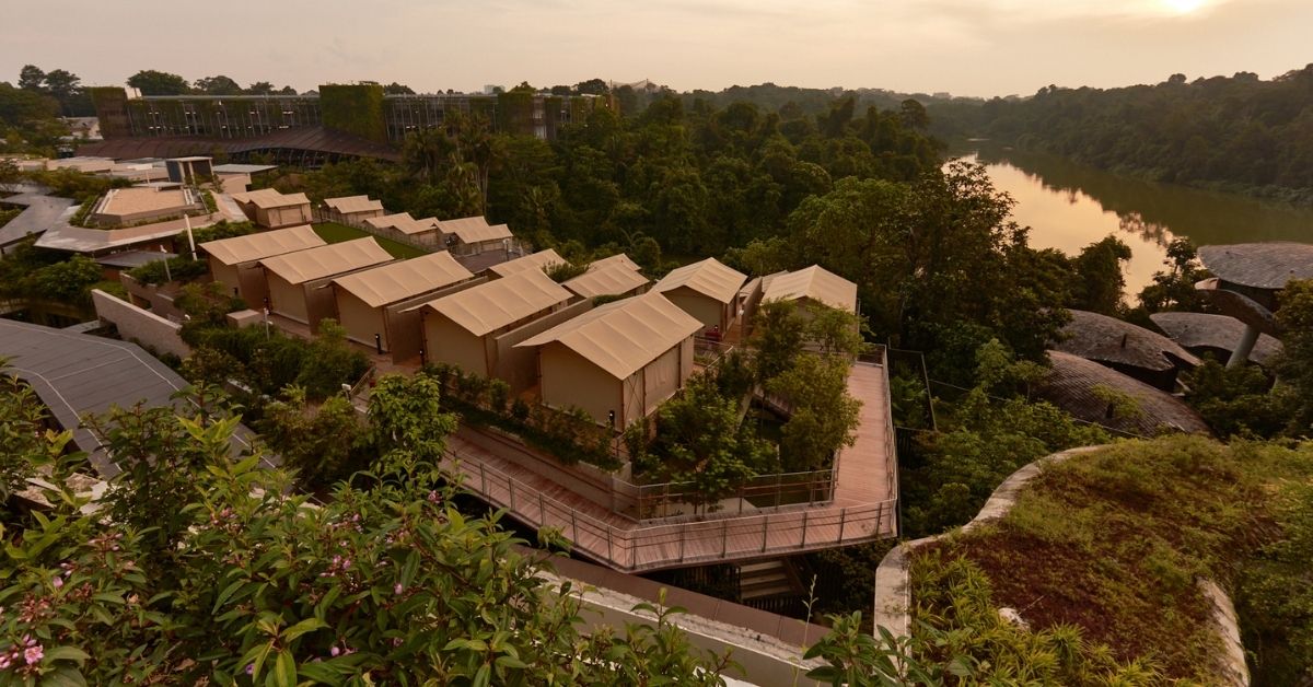 View of Colugo Camp. Credit Mandai Wildlife Group