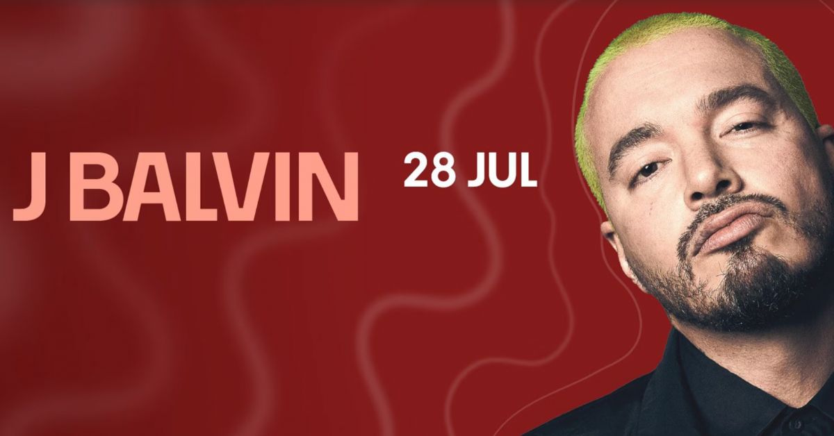 J Balvin - 28 July 2023 singapore - music festival mbs