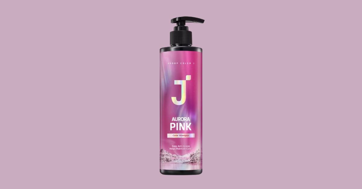 JSOOP Colour J Aurora Pink Shampoo - Protein-Rich Colour Changing Shampoo