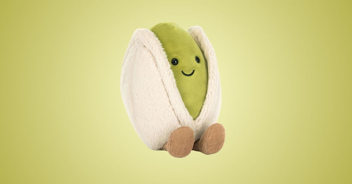 Jellycat – The Horatio Pistachio Plush Is A Whimsical Take On The Trend