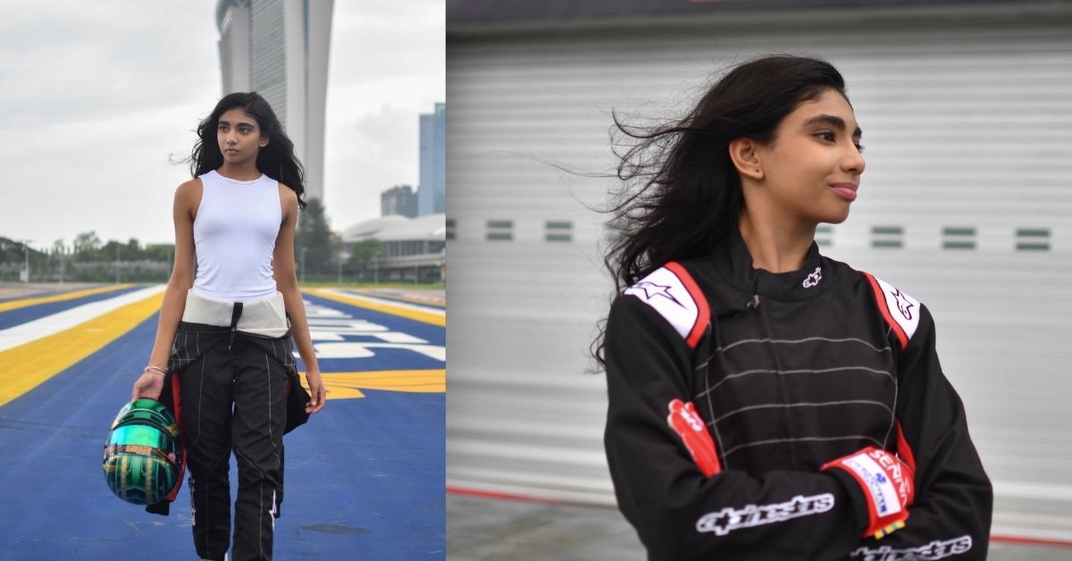 Kareen Kaur - young female racer Singapore -