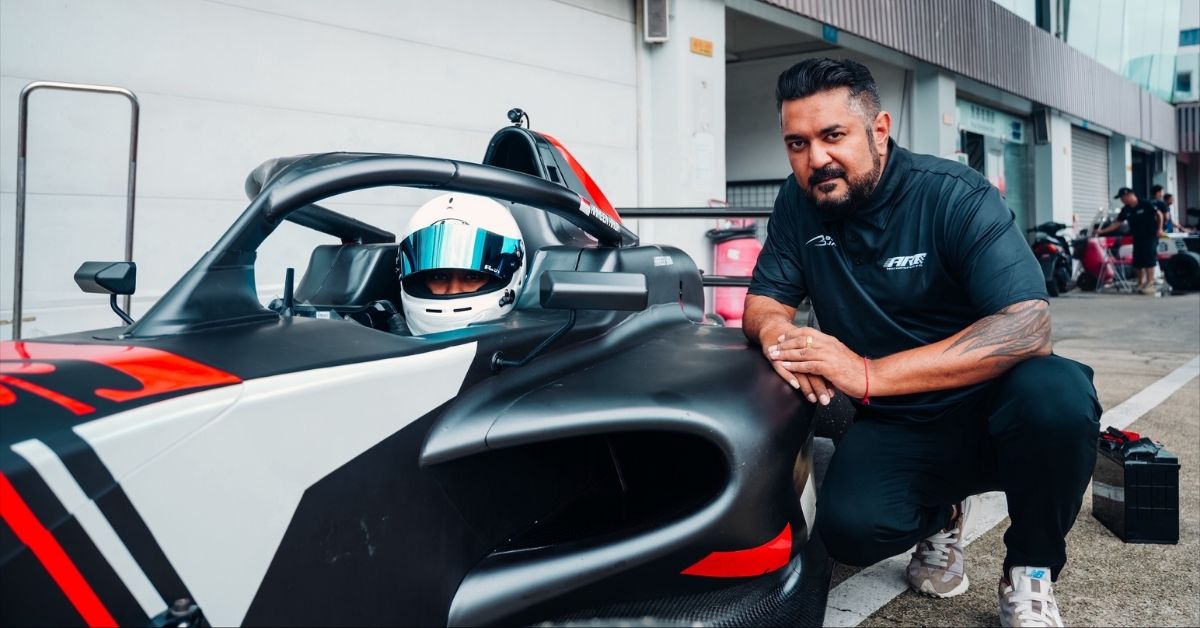 Kareen Kaur - young female racer Singapore -
