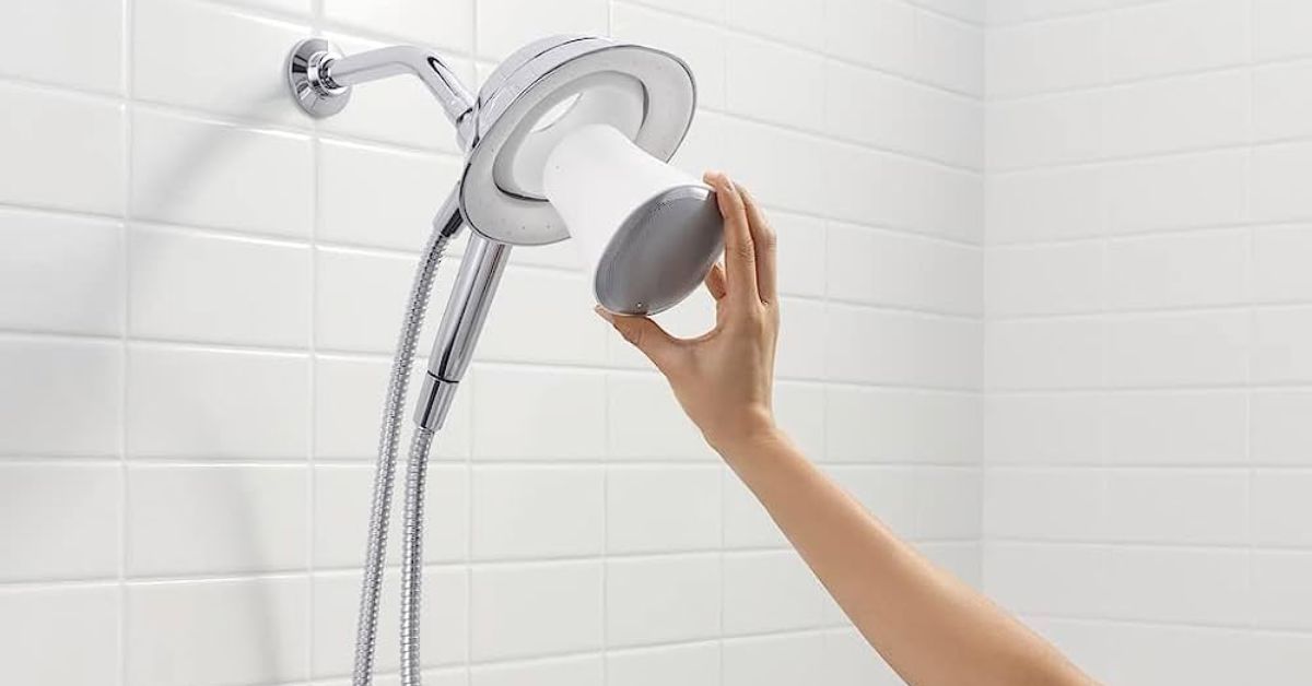 Kohler Moxie Handshower with Wireless Built-in Smart Speaker