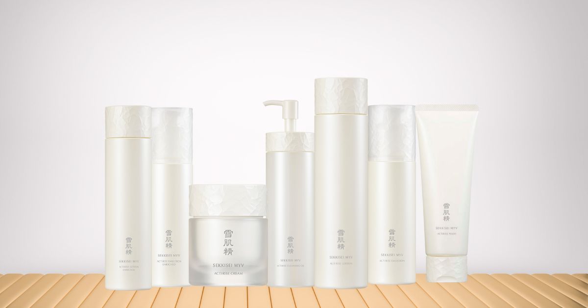 Kosé Miyabi Actirise Series - Moisturising and Brightening Skincare Series