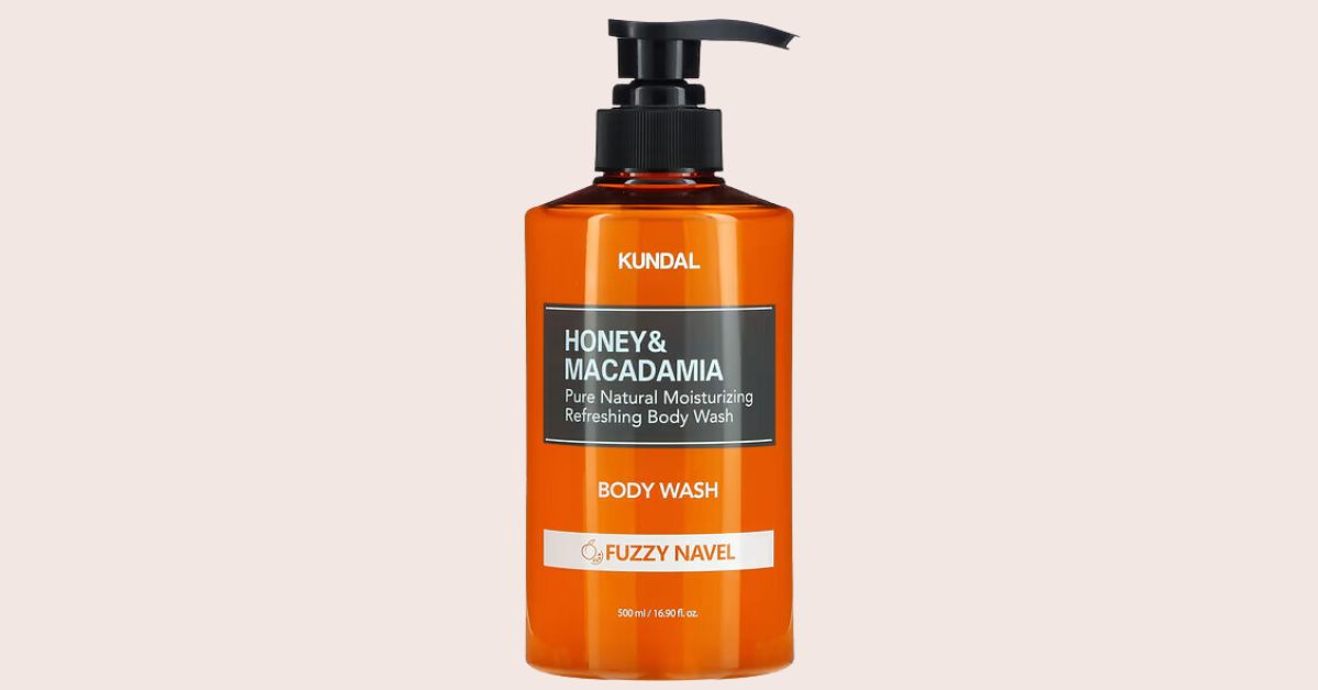 Kundal Honey & Macadamia Refreshing Body Wash in Fuzzy Navel 