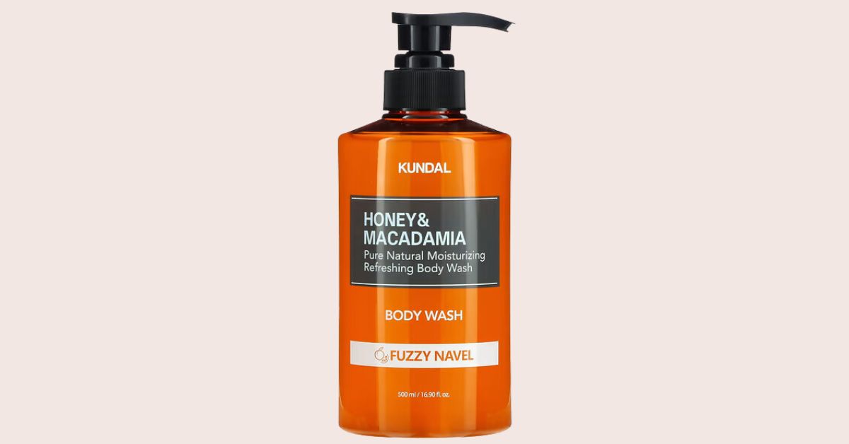 Kundal Honey & Macadamia Refreshing Body Wash in Fuzzy Navel