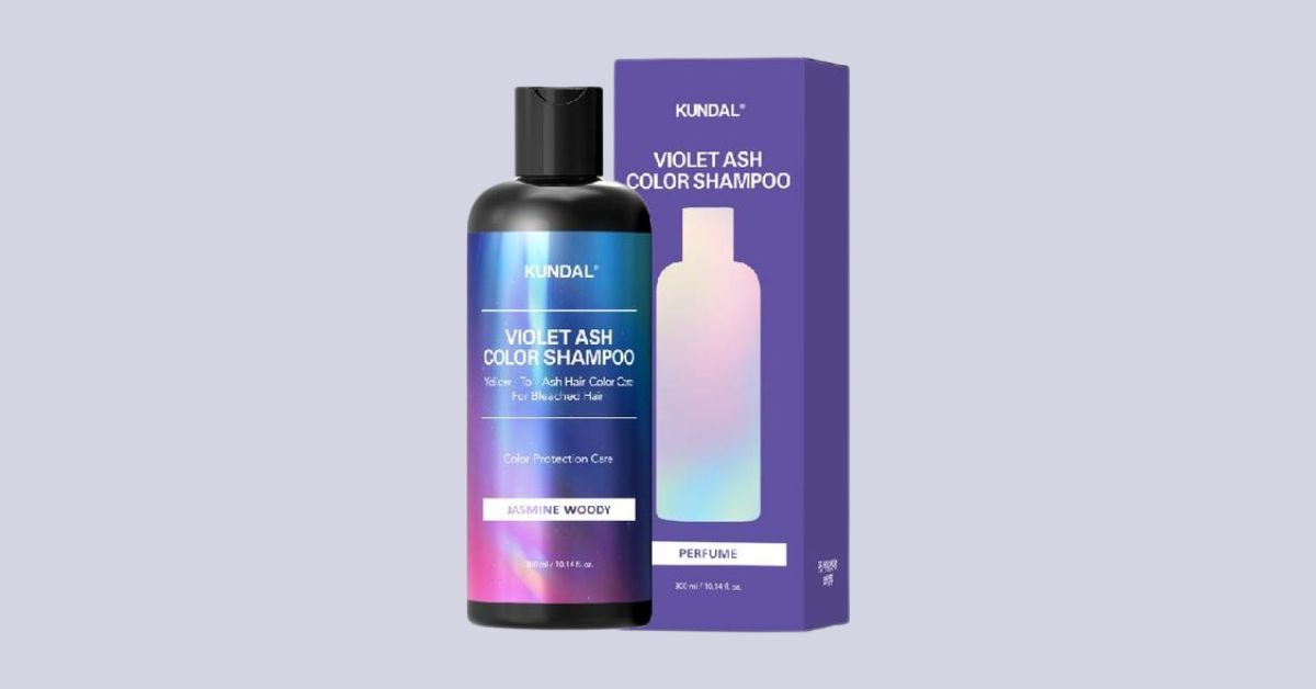Kundal Violet Ash Colour Shampoo - Affordable Colour Depositing Shampoo