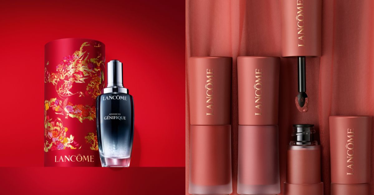 Lancome -  Chinese New Year Advanced Génifique Serum and L'Absolu Rouge Intimatte Liquid