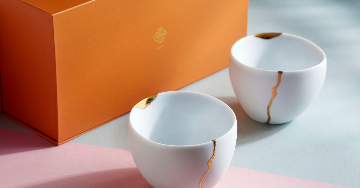 Luxury Tableware RUYI Unveils the INFINI Collection in Japanese Kintsugi Design