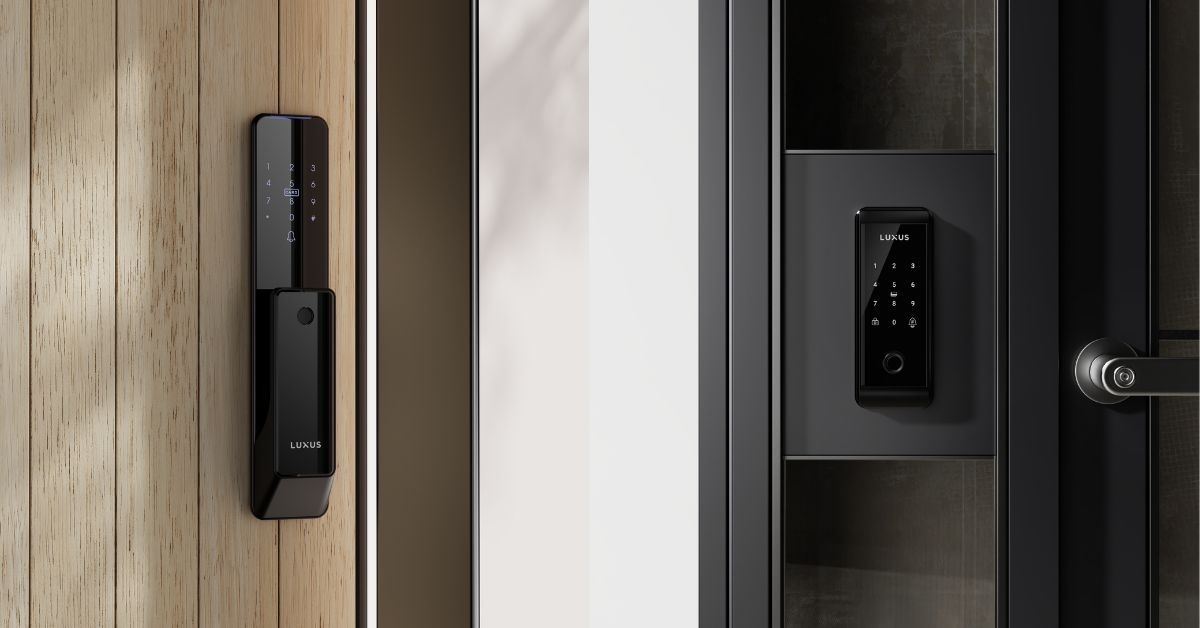 Luxus DG5 WIFI Digital Grill Gate Lock - Smart digital lock singapore