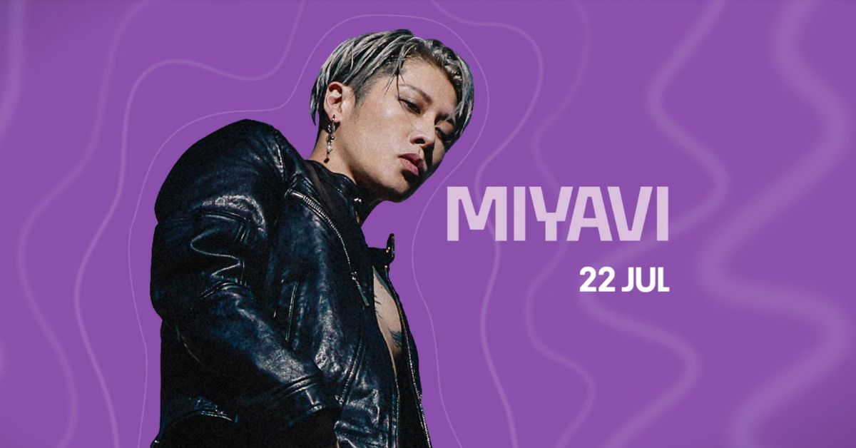 MIYAVI - 22 July 2023 in singapore - mbs music fest