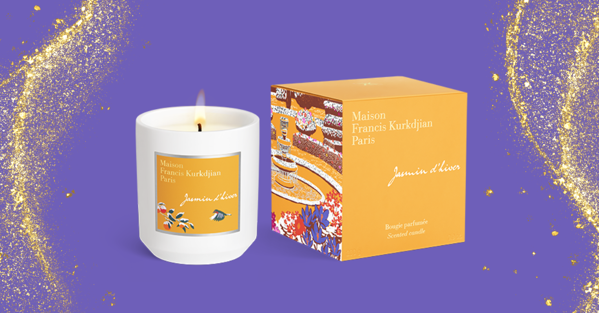 Maison Francis Kurkdjian Jasmin d'hiver Scented Candle - Limited Edition Jasmine Holiday Candle 