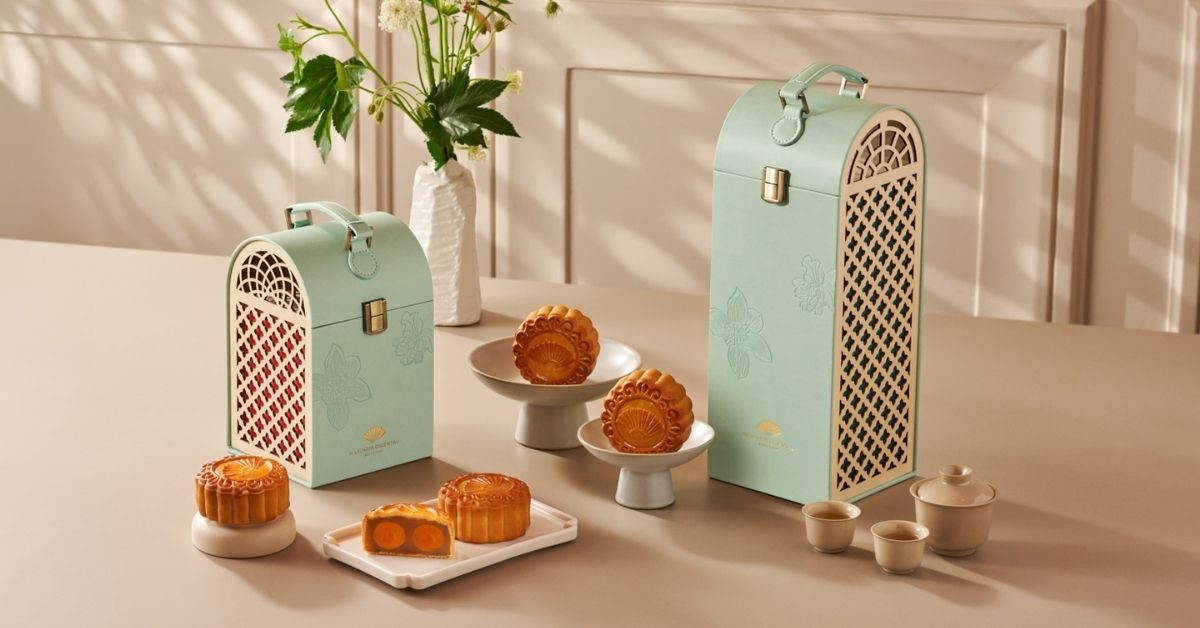 Mandarin Oriental’s Mooncake Collection 2025 - Exquisitely Designed Keepsake Box