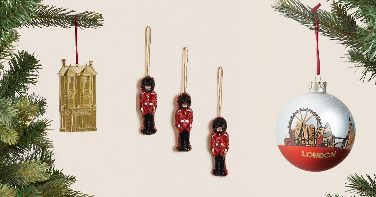 Marks and Spencer - For All Things British, Including Christmas Ornaments