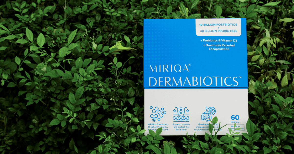 MIRIQA Dermabiotics – Probiotics and Postbiotics for Eczema-Prone Skin