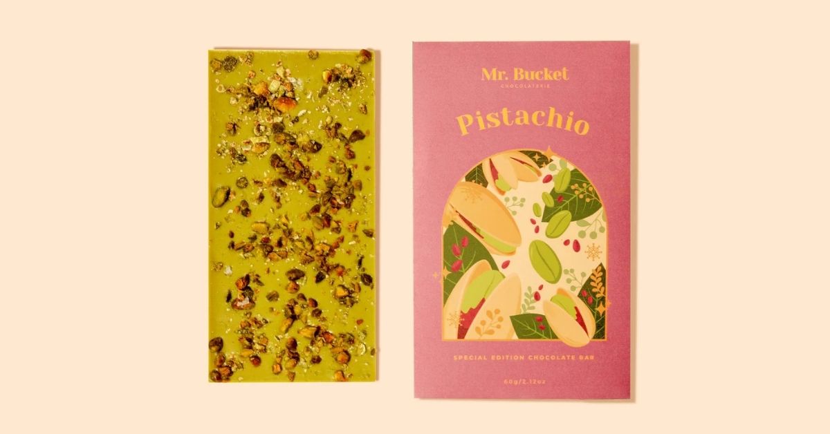 Mr Bucket Chocolaterie – This Pistachio Chocolate Bar Is Perfect For Gifting