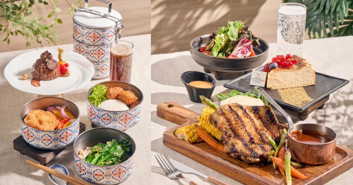 New Menus at the Grand Copthorne Waterfront Hotel