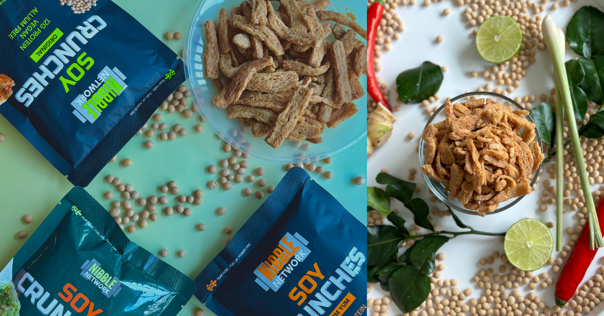 Nibble network savoury snack