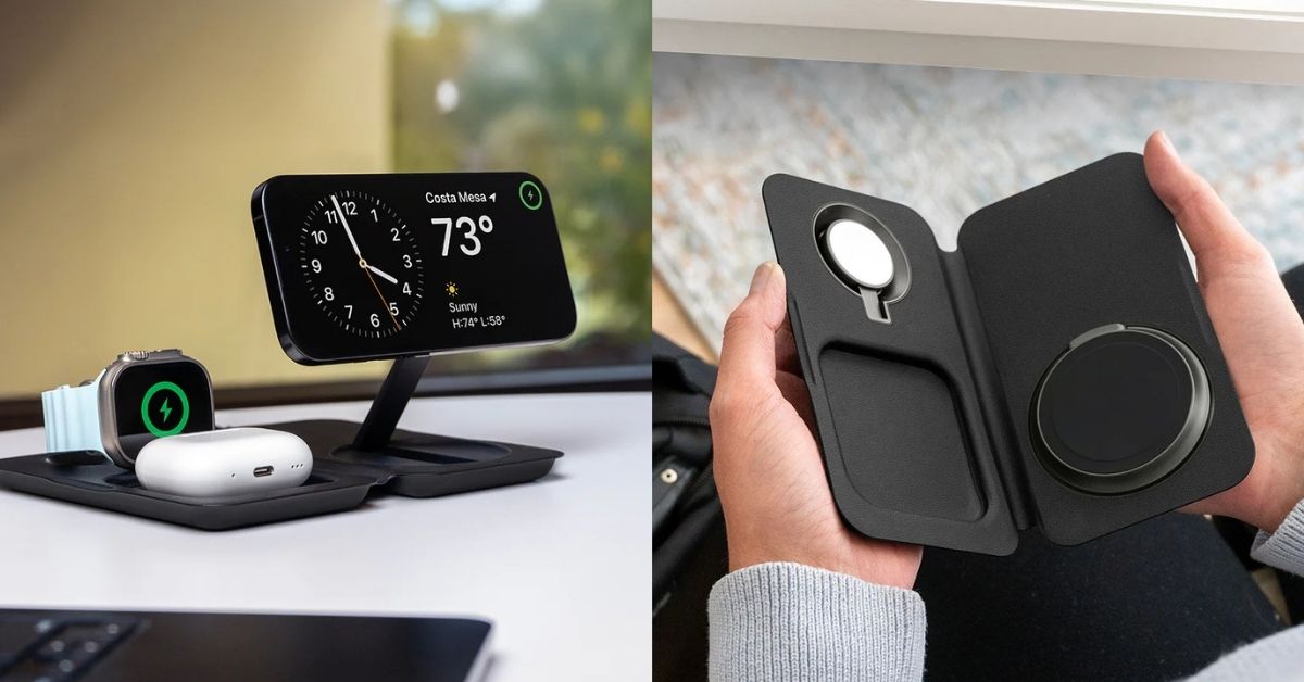 Nimble 3-in-1 Fold Wireless Charger – A Sleek and Convenient Travel Charger For Dads On The Go