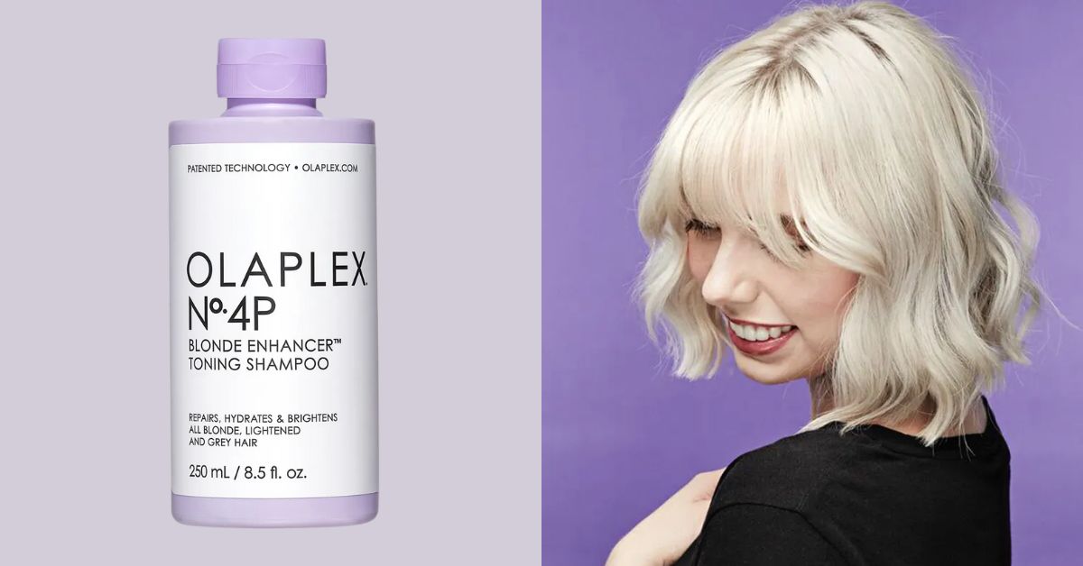 OLAPLEX 4P Blonde Enhancer Toner Shampoo - Colour Depositing Toning Shampoo