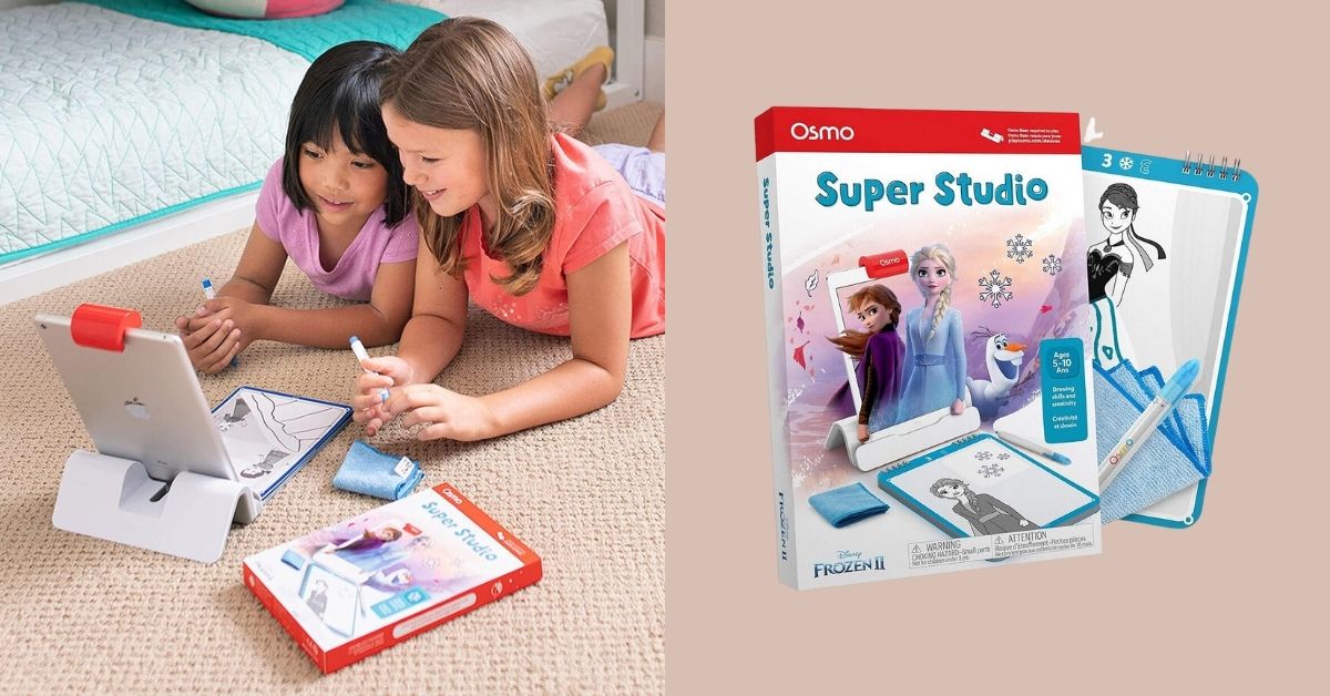Osmo Super Studio Disney Frozen 2 Digital Drawing Game gadget for kids