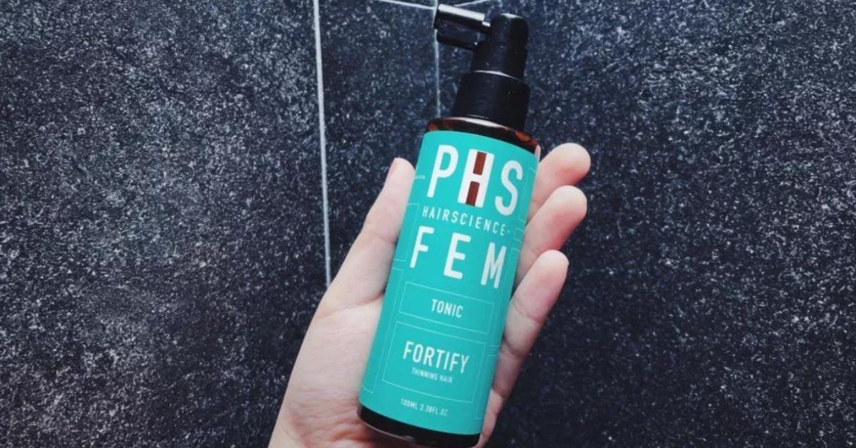 PHS HairScience HOM Fortify Tonic - Nourishing Hair Treatment For Men In Singapore