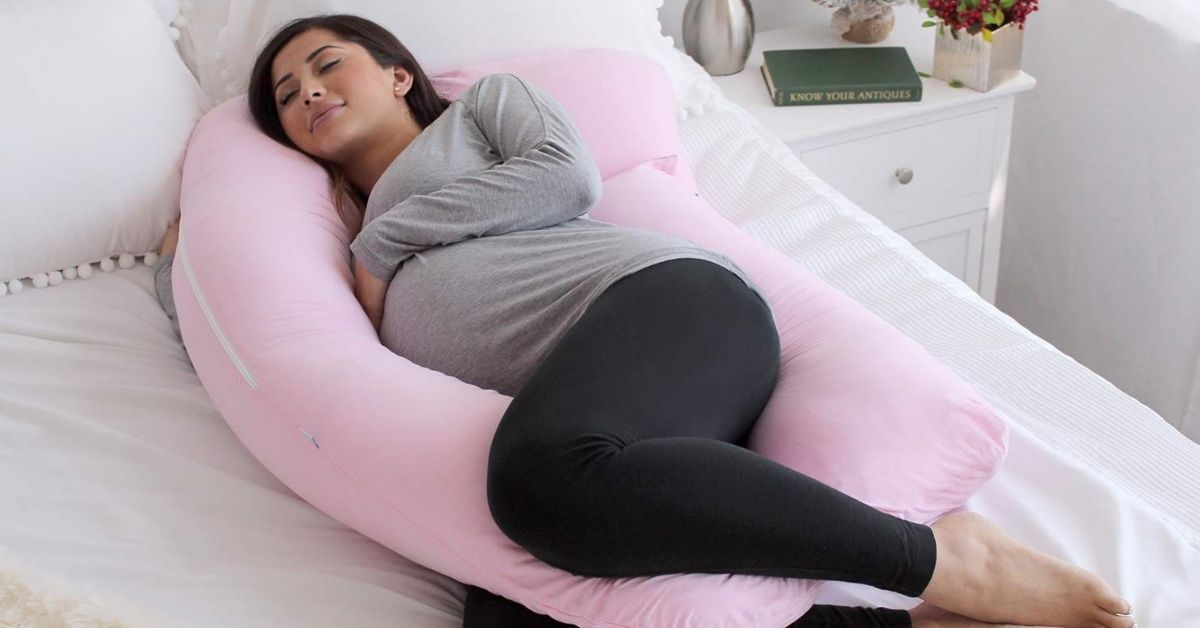 PharMeDoc Pregnancy Pillow – Detachable Full-Body Maternity Pillow