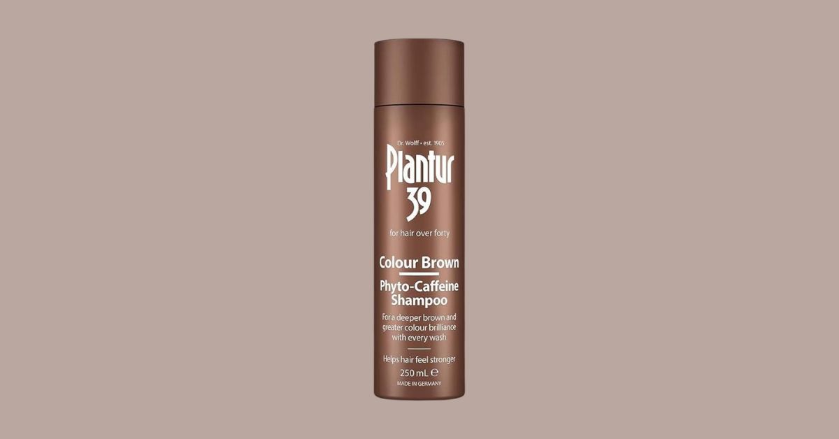 Plantur 39 Colour Brown Phyto-Caffeine Shampoo - Caffeine-Infused Colour Depositing Shampoo