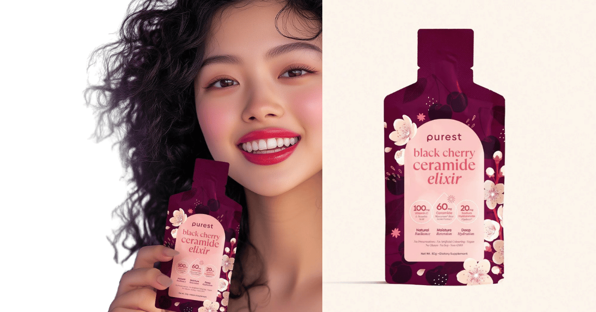 The Purest Co Black Cherry Ceramide Elixir – A Daily Dose of Skin Hydration