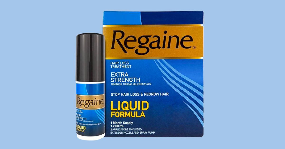 REGAINE Extra Strength Minoxidil Topical Solution 5% W/V Solution