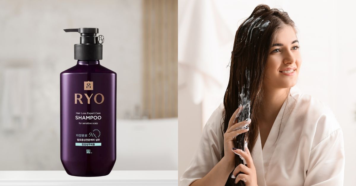 RYO Hair Loss Expert Care Shampoo For Normal To Dry Scalp - Nourishing Hair Treatment with Ginseng Extract