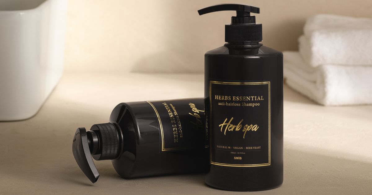 SMIB Herbs Essential Shampoo - Anti-Ageing, Vegan and Vegan and Sulfate free