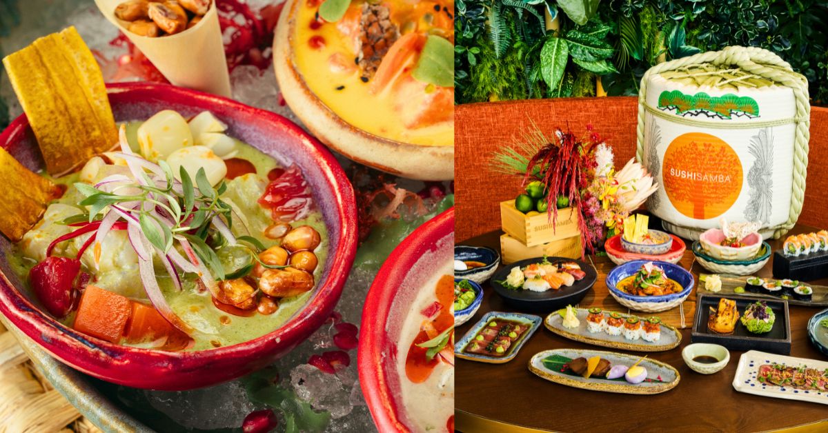 SUSHISAMBA Singapore – The VIVO Business Lunch Brings Tropical Cheer to the CBD