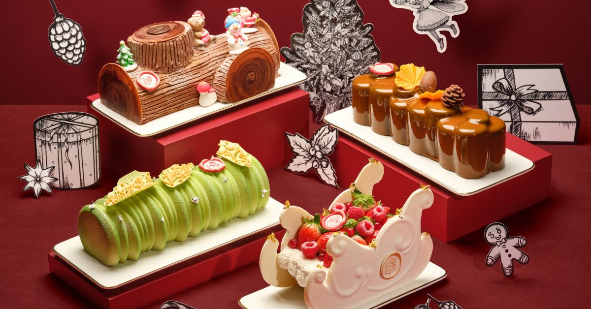 Shangri La Singapore – Cakes, Panettone, Chocolate Treats and Festive Tipples to Gift This Christmas
