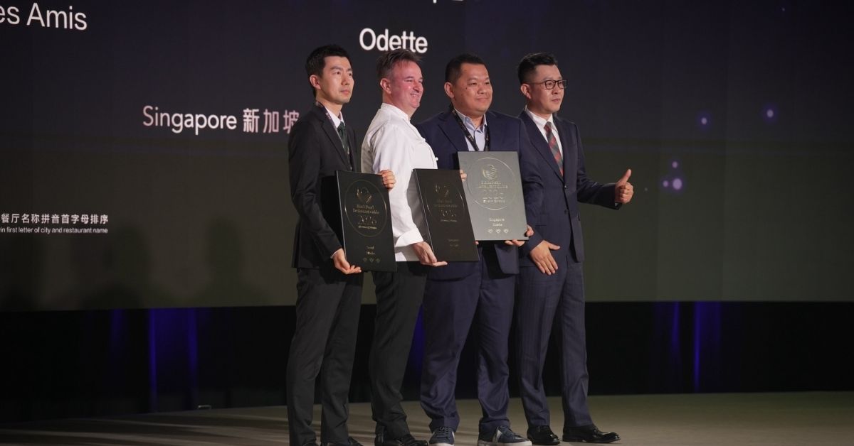 Singapore saw a total of 18 restaurants awarded.