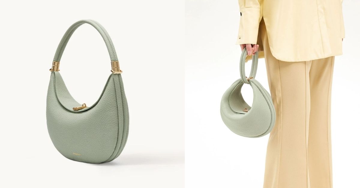 Songmont – The Luna Bag in Jade Embraces The Pistachio Trend