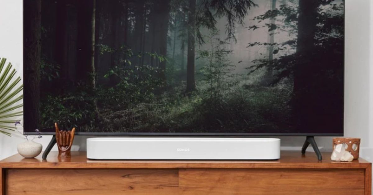 Living Room: Sonos Beam (Gen 2) - smart home device - speaker