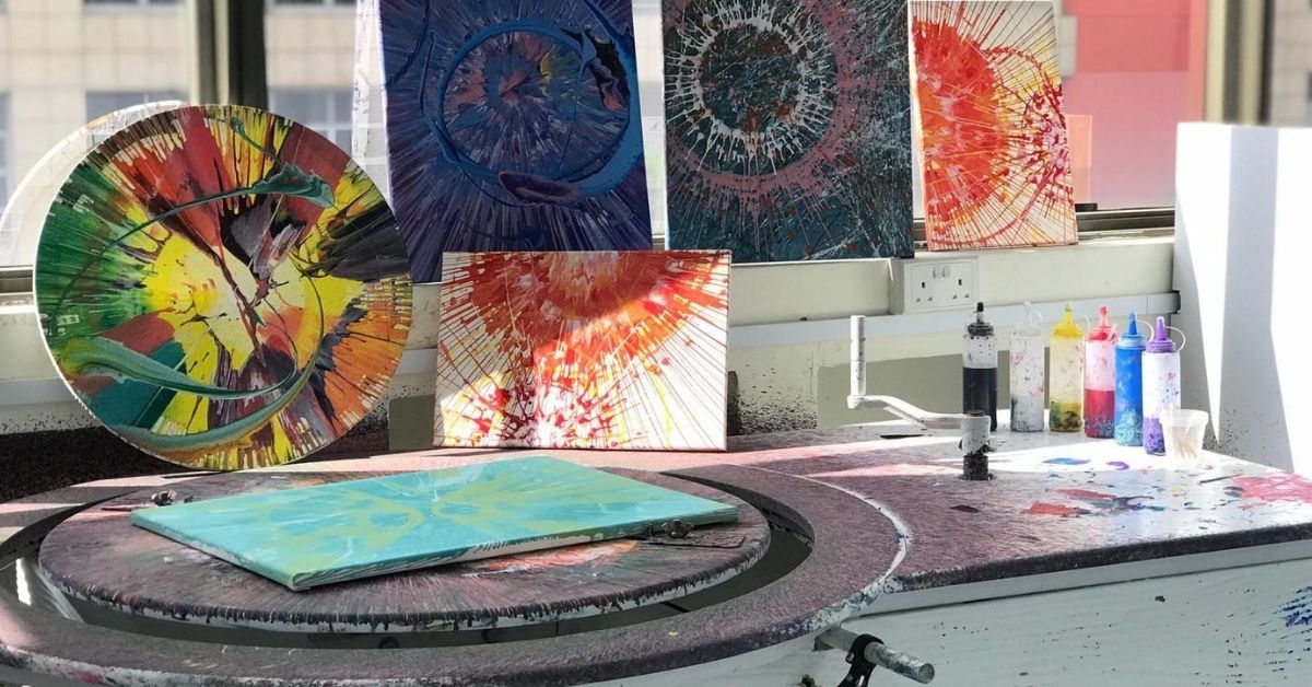 Spin Paint House, Kaki Bukit – Family-Friendly Creative Art Jamming Studio