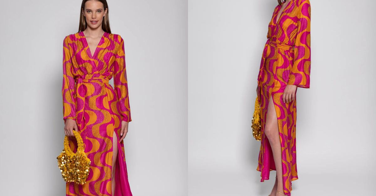 Sundress Enora Long Dress Amazonia - summer dress style 2023