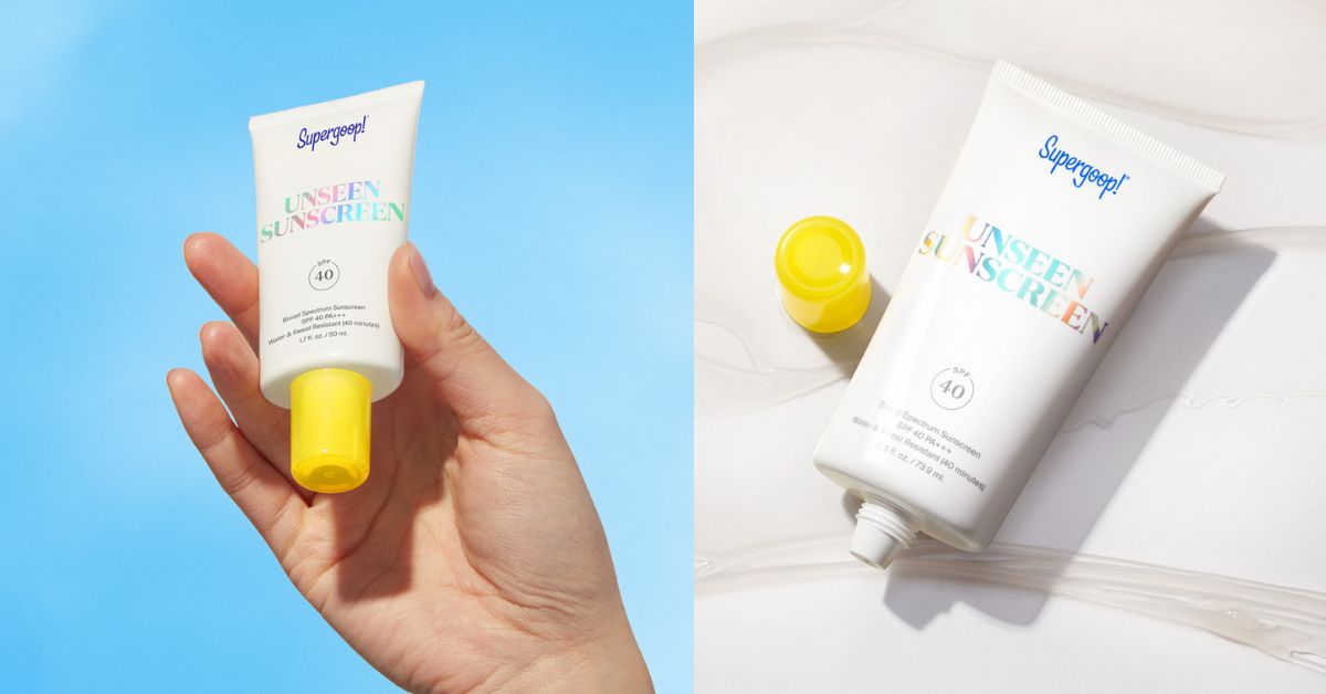 Supergoop! Unseen Sunscreen for fathers day gift