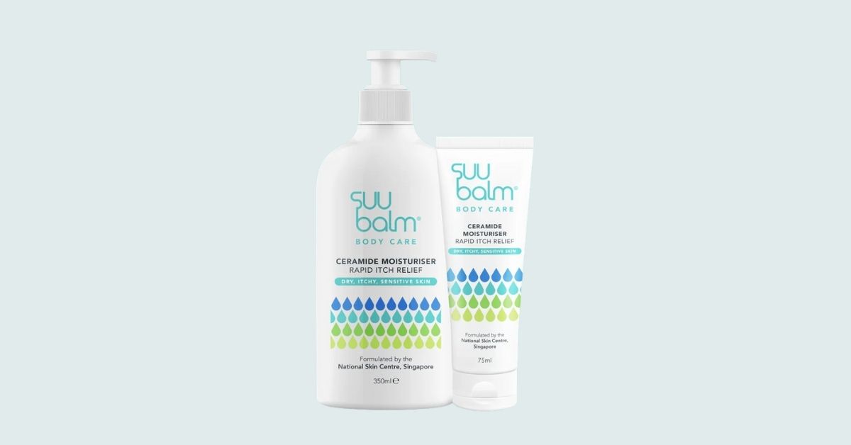 Suu Balm – Ceramide Moisturiser Provides Rapid Itch Relief From Eczema
