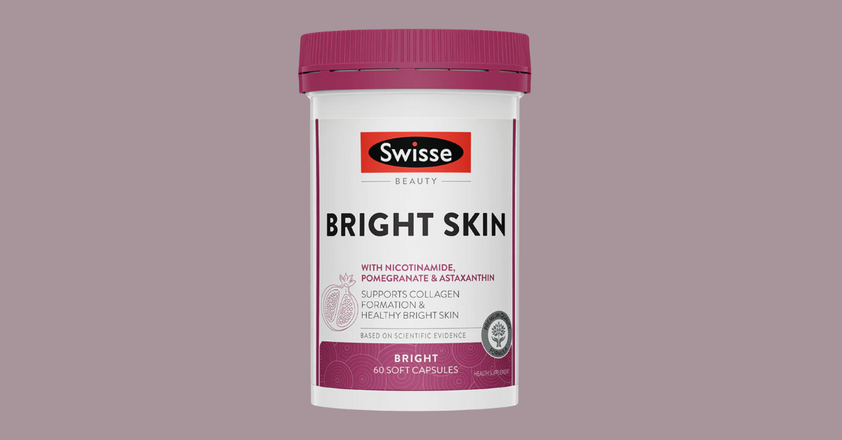 ​Swisse Beauty Bright Skin - Best Health Supplement for An Antioxidant Boost