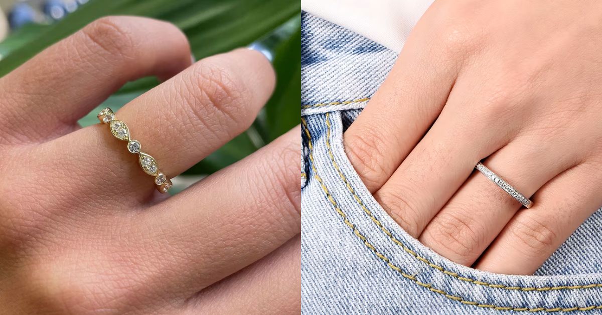 Temple and Grace - Variety of Trendy and Minimalistic Wedding Bands