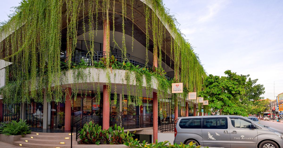 Explore Cambodia’s Artsy Cultural Scene and Restaurants at The Aviary Square