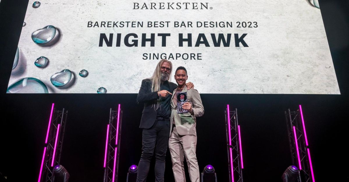 The Best Bar Design - Night Hawk, Singapore