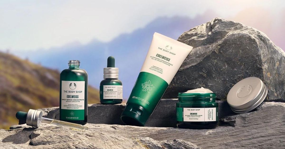 The Body Shop Edelweiss Range 