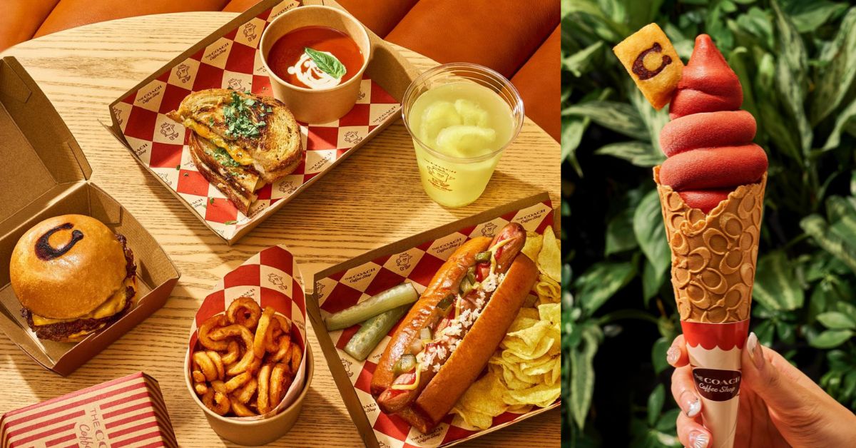 The Coach Coffee Shop Opens At WEAVE, Sentosa